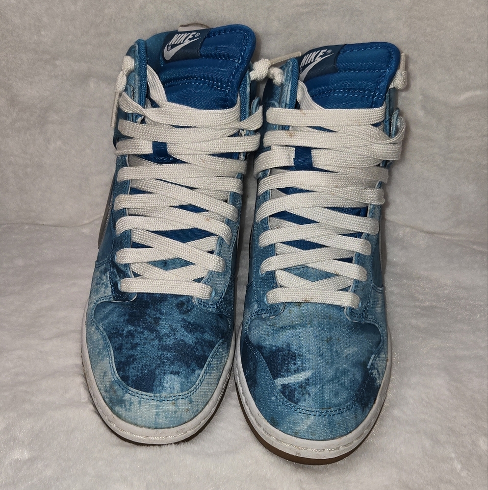 Stylish Turquise Blue Nike Sneaker Wedges